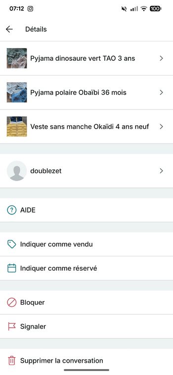 Lot veste + 2 pyjamas