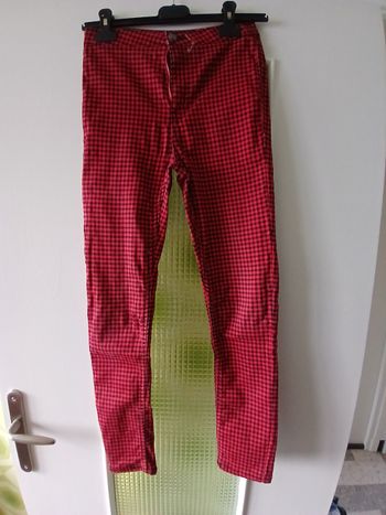Pantalon à carreaux