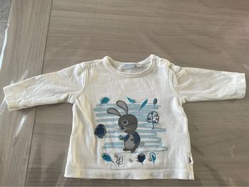 T shirt lapin 3 mois