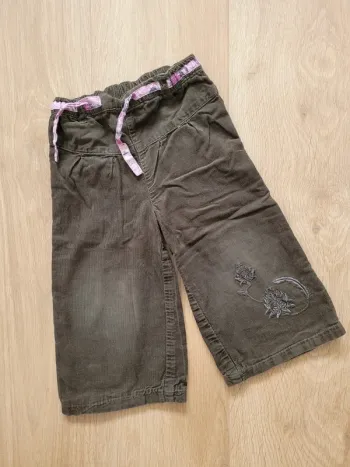 Pantalon velours Obaïbi 18 mois