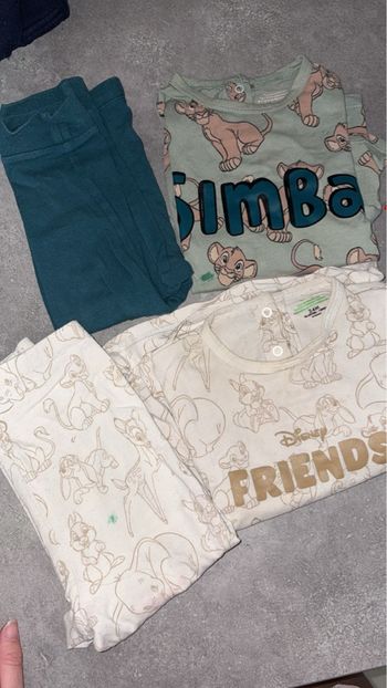 Lot pyjama 