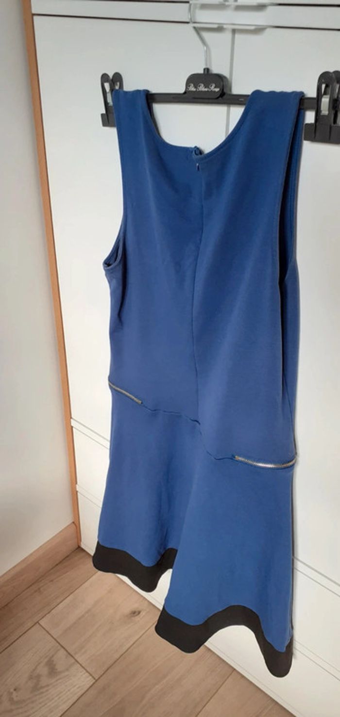 Robe bleu électrique noir - photo numéro 5