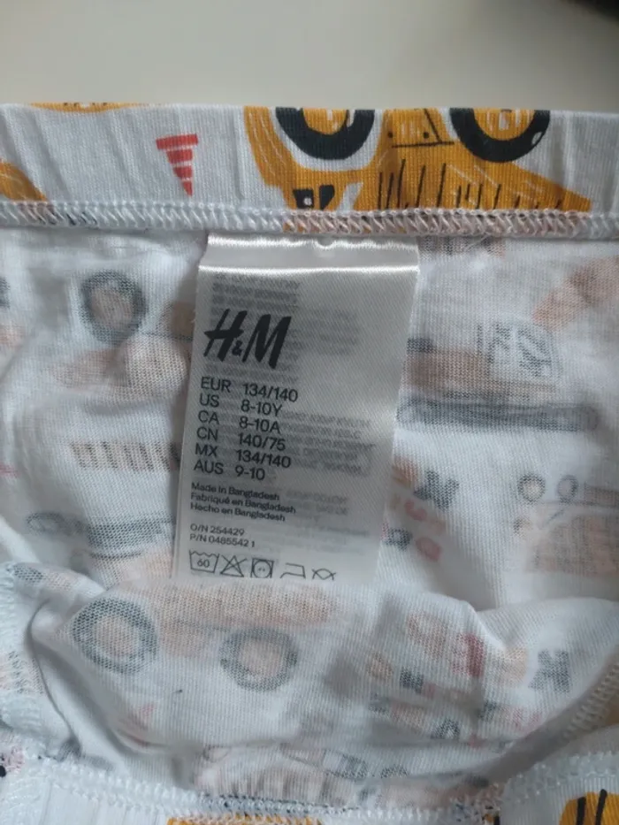 Sous vêtements H&M taille 8/10 ans - photo numéro 2