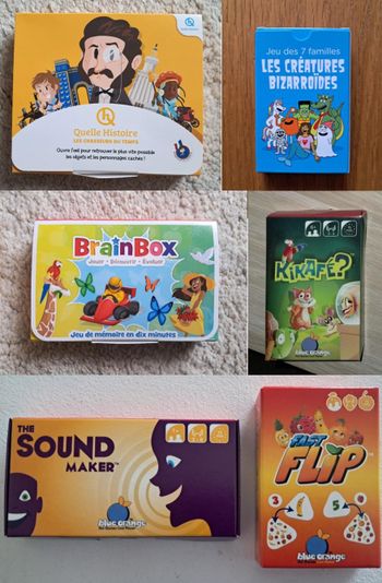 Lot 6 jeux de voyage Mc Do