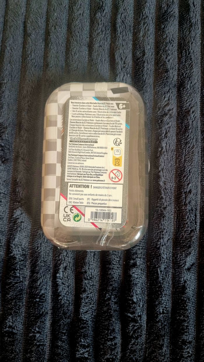 Pokémon Mini Tin 10.5 – Neuf & Scellé FR - photo numéro 3