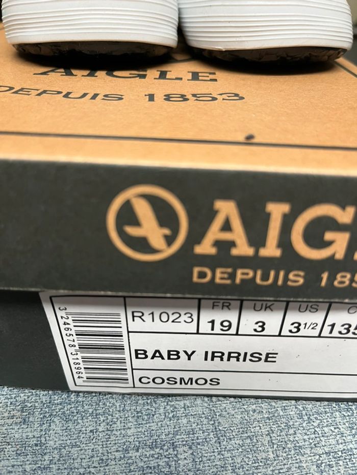 Bottes de pluie Aigle t19 - photo numéro 7