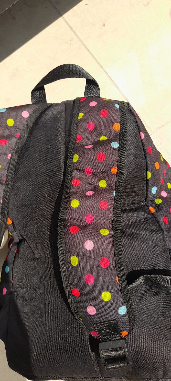 🎒 Sac à dos Little Marcel – Pois multicolores - photo numéro 7