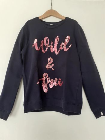 Sweat / pull fille 12 ans / 13 ans bleu marine Esprit