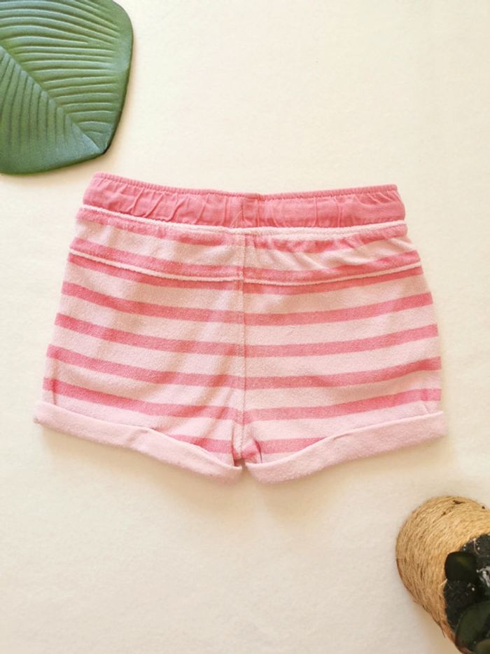 Lot de 2 shorts éponge jaune et rose Orchestra 18 Mois - photo numéro 7