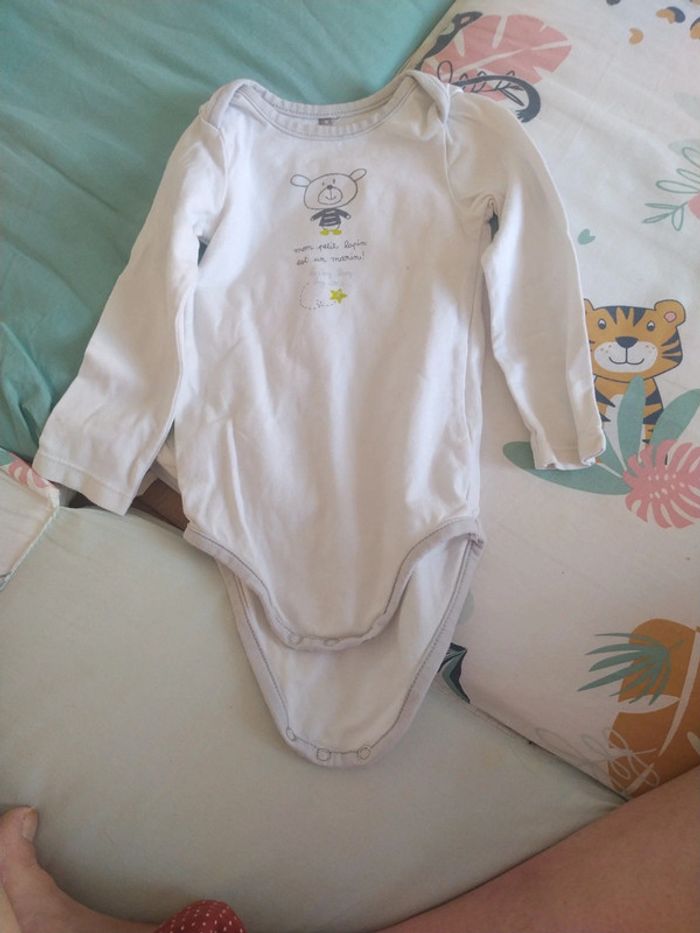 Lot 3 bodies ML 9mois - photo numéro 3