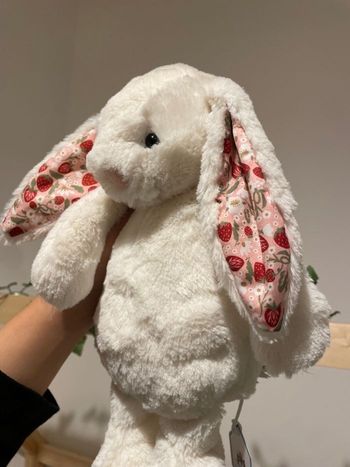 Peluche Jellycat Blossom Cream Bunny Berry 🍓🍓