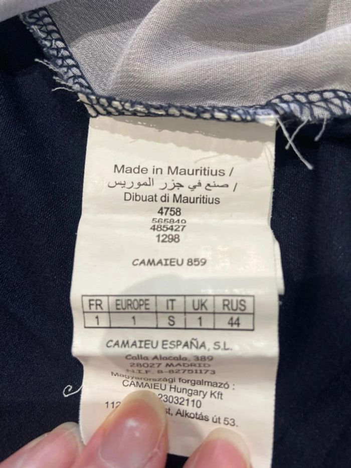Teeshirt en voile camaïeu - photo numéro 4