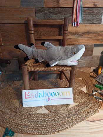 Peluche requin Nausicaa tbe
