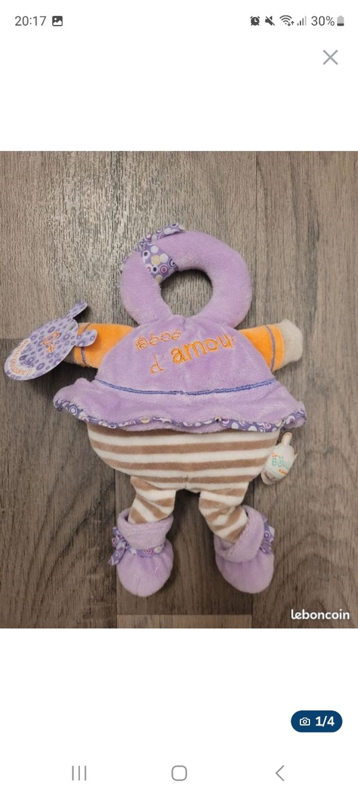 Peluche Hochet Doudou&Compagnie🎀