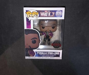 Figurine Funko Pop / T'challa Star-Lord 876 / What If / Marvel / Spécial édition