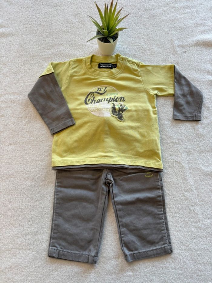 Ensemble fort comme papa