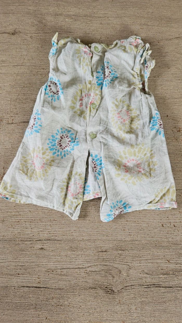 Blouse sans manche beige à dessin, Zara Girls, 6/8 ans, nickel - photo numéro 6