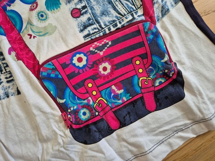 Tshirt original Desigual avec poche 11 - 12 ans, très bon état - photo numéro 5
