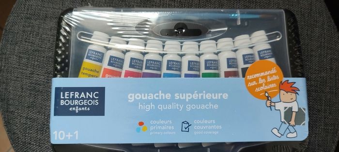 Coffret peinture gouache - photo numéro 2