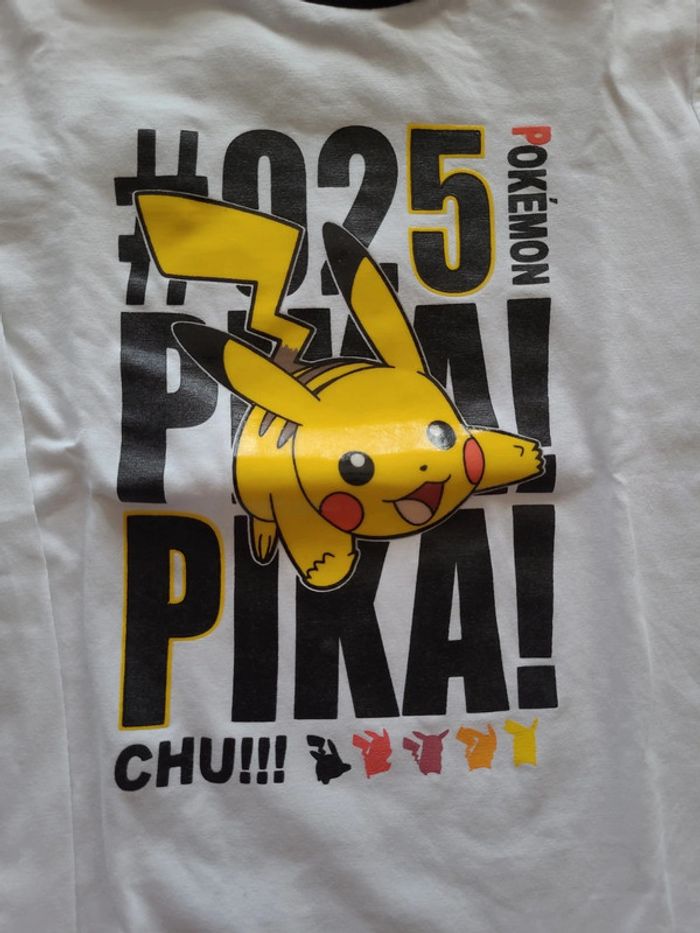 T shirt manches longues pokemon - photo numéro 2