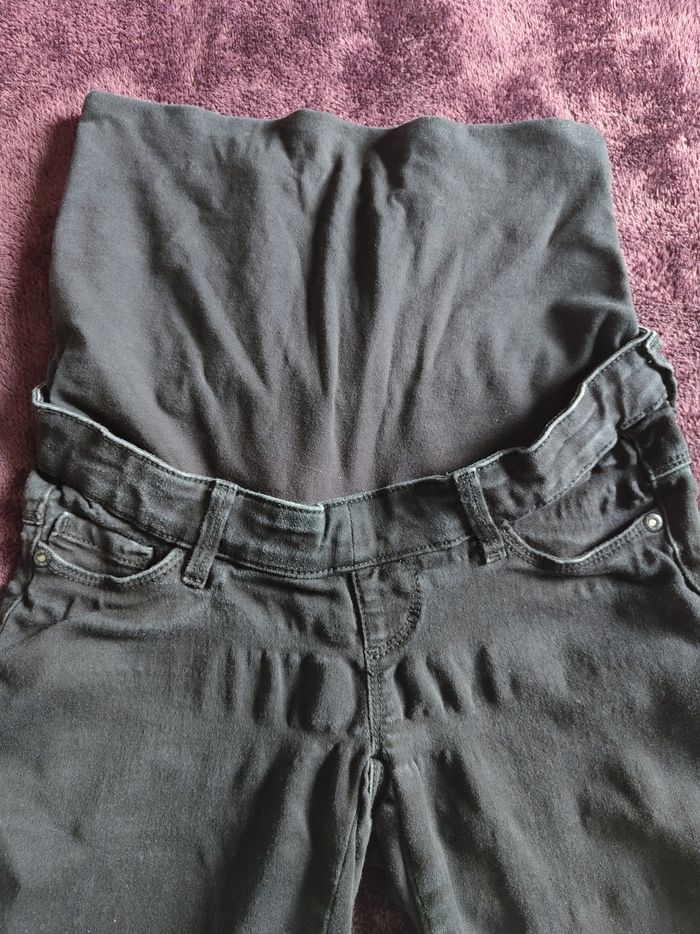Jeans slim bandeau noir maternité Only XS - photo numéro 6