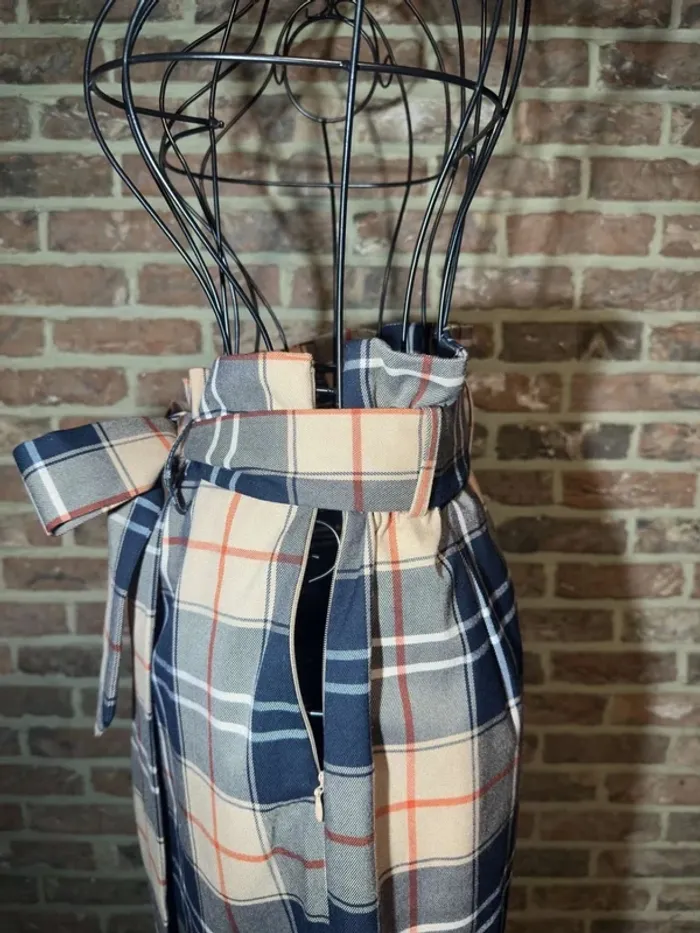 Jupe à carreaux H&M avec ceinture Taille L / 40 - photo numéro 18