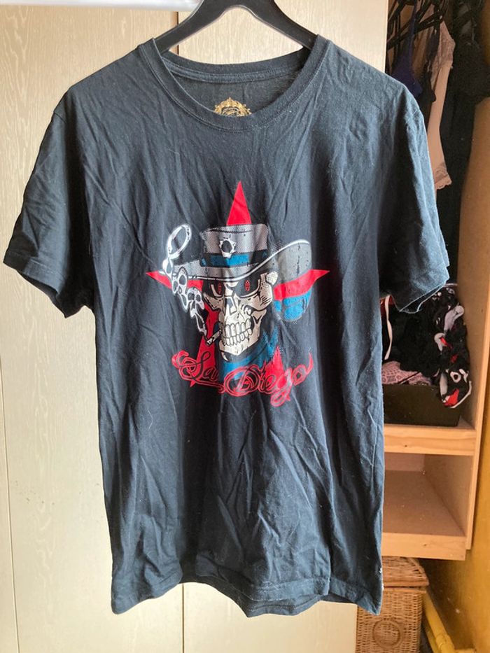 Superbe t-shirt jamais porté rock tête de mort marque Big Buddha