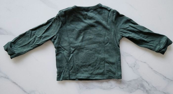 T-shirt vert Renard "Wild one" 9 mois - photo numéro 3