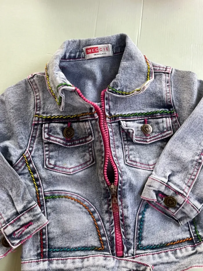 Veste en jean 2 ans - photo numéro 2
