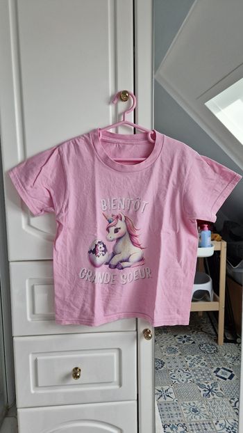 T-shirt bientôt grande soeur