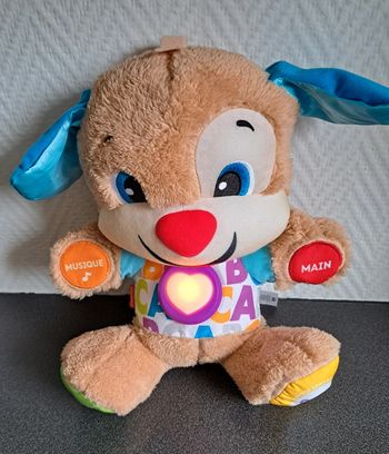 Doudou Puppy Éveil Progressif Rires et Éveil pour bébés