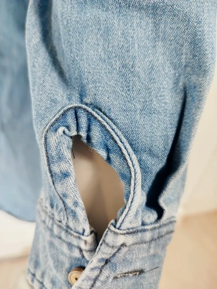 Tunique en jean - Mango taille S A172 - photo numéro 17
