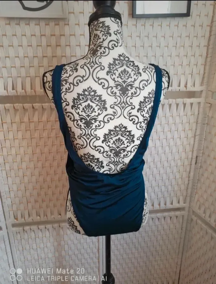 💕Joli Maillot de bain 1 pièce  bleu marine étam - femme T44💕 - photo numéro 4