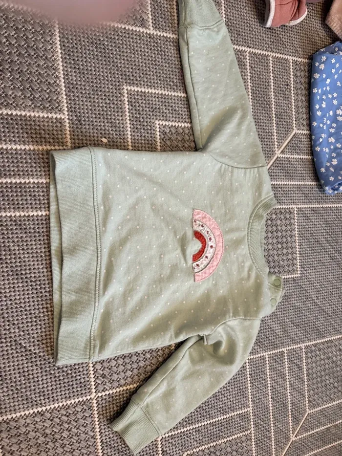 Pull fille 12 mois
