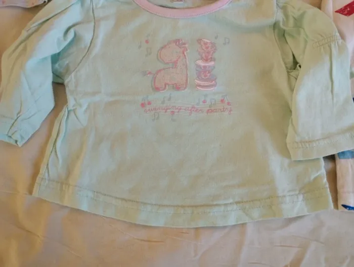 Lot Tshirt manche longues 3 mois - photo numéro 2