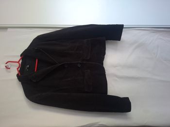 Veste blazer en velours côtelé – Style «Preppy»