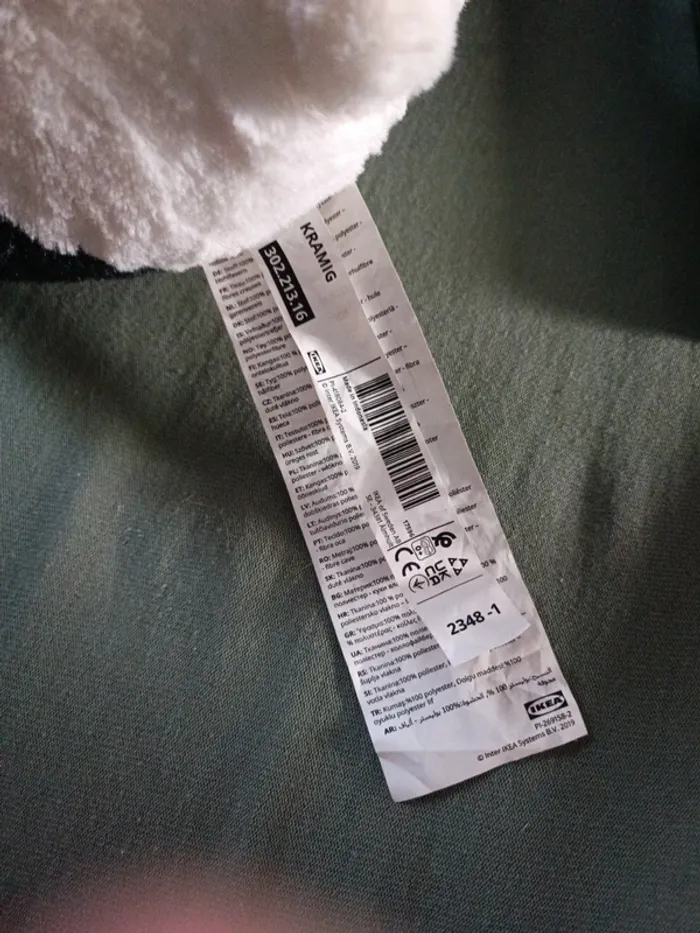 Peluche panda - photo numéro 3