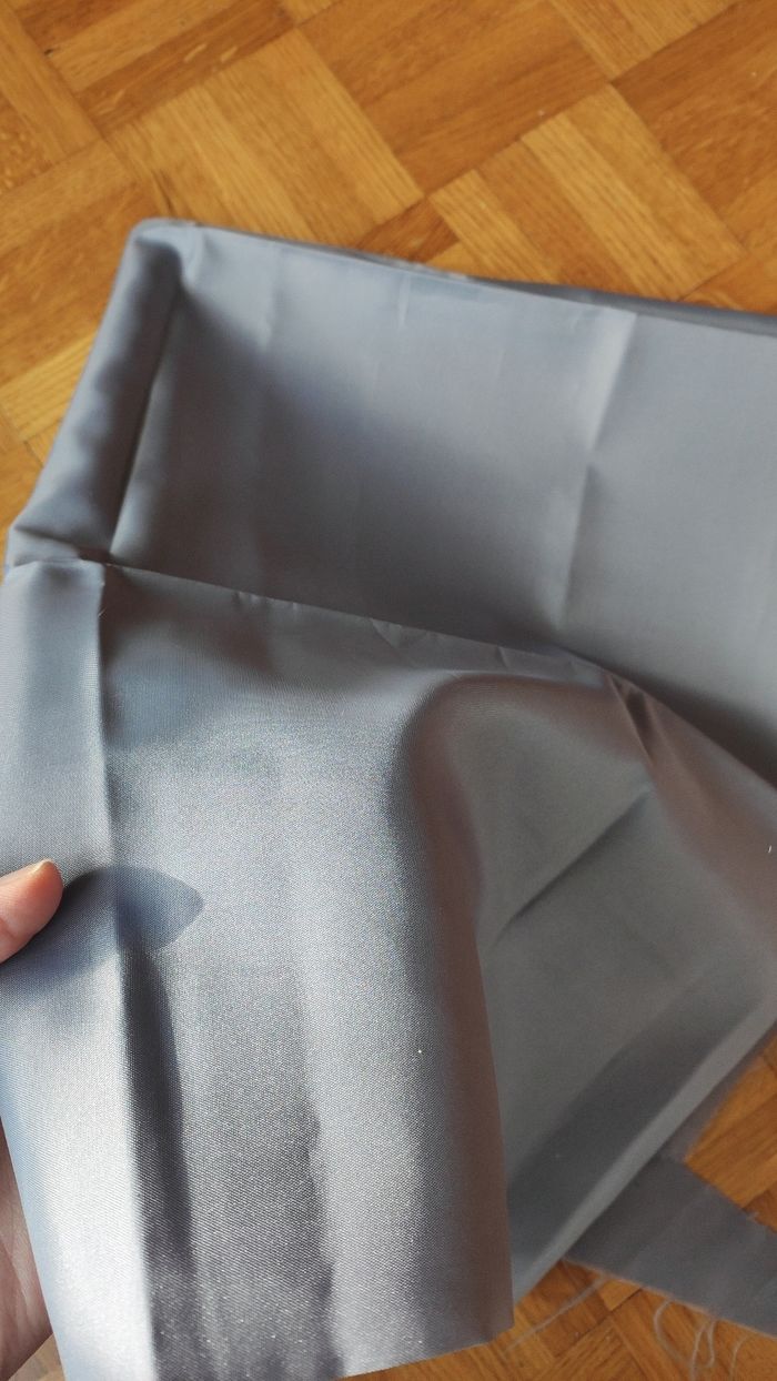 Tissu doublure gris - photo numéro 2