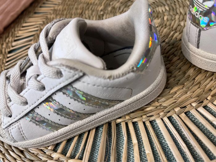 Superstar taille 21 adidas - photo numéro 6