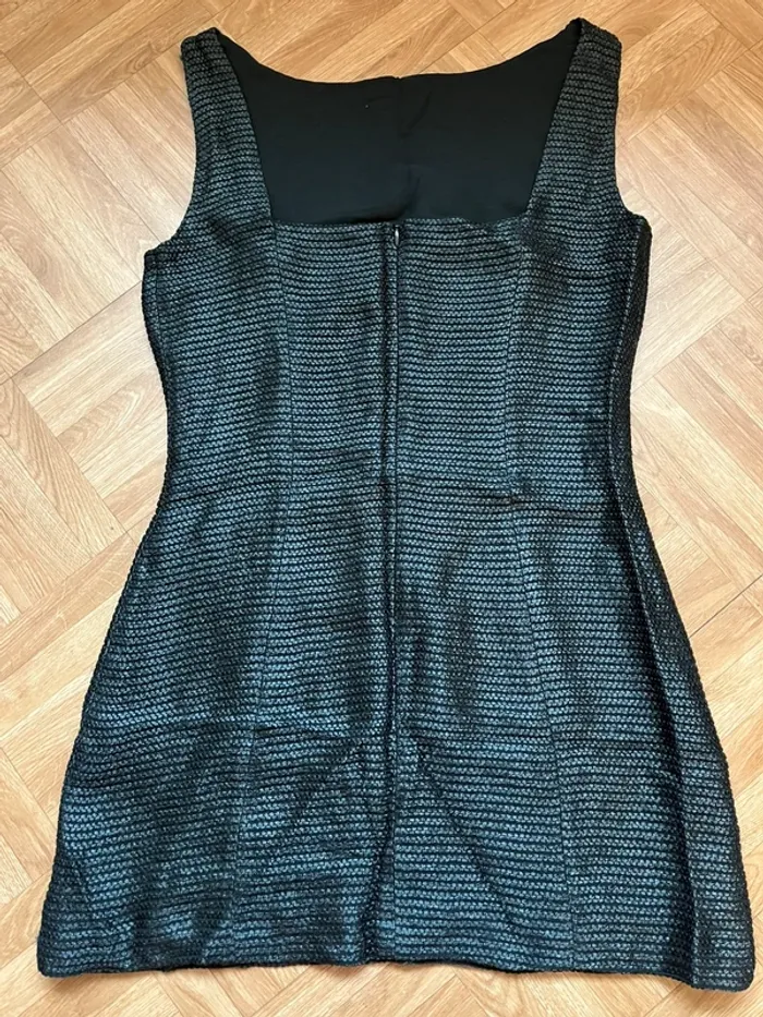 Robe noir vintage Jiki Monte Carlo (NEUVE) - photo numéro 3