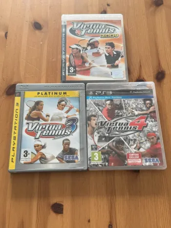 Lot de jeux Virtua Tennis - TBE - PS3
