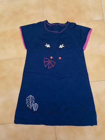 Robe pull marine dessin 18mois