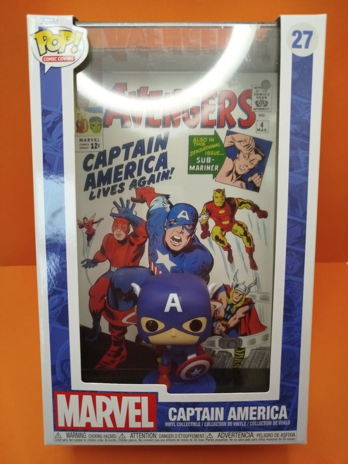 Funko pop comics cover - Captain America - photo numéro 2