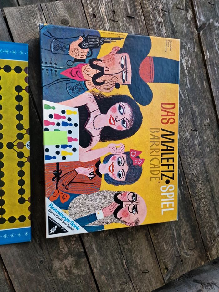 Jeu Barricade/ Speil Das Malefizspiel Barricade Ravensbuger 1971 - photo numéro 3