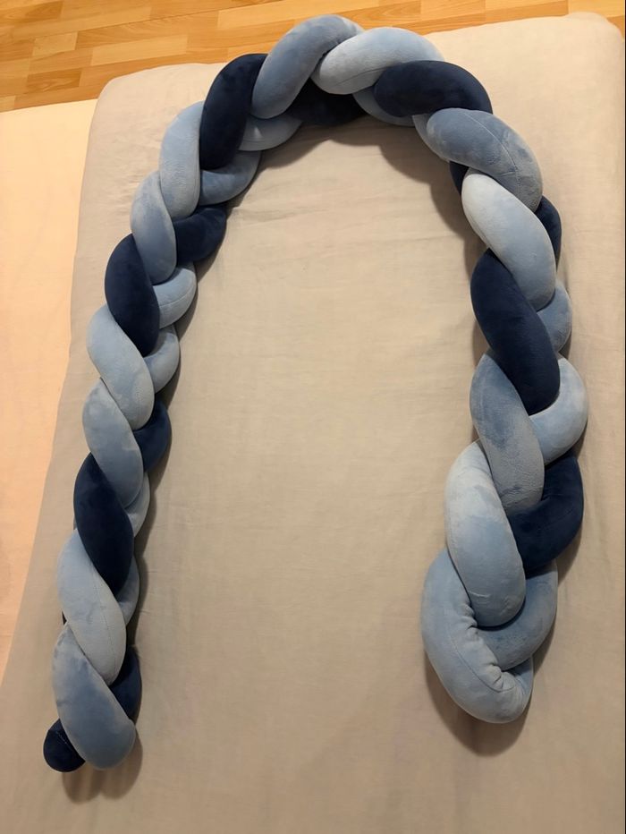 Tresse de lit bleu orchestra - photo numéro 2