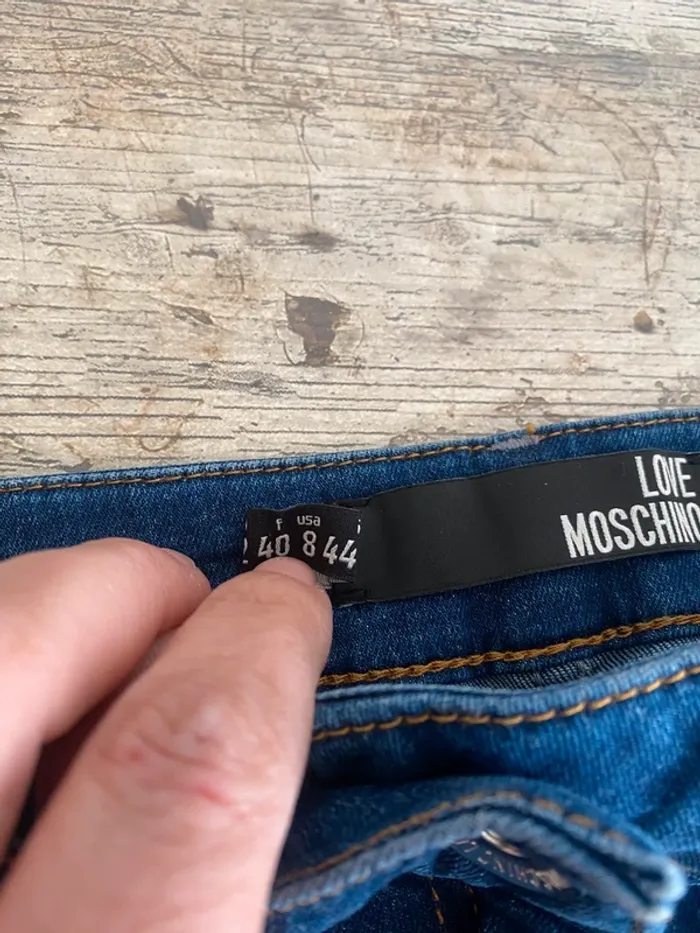 Jupe en jeans Love Moschino - photo numéro 6