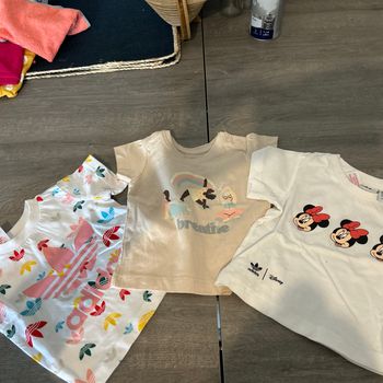 Lot de teeshirt bébé fille
