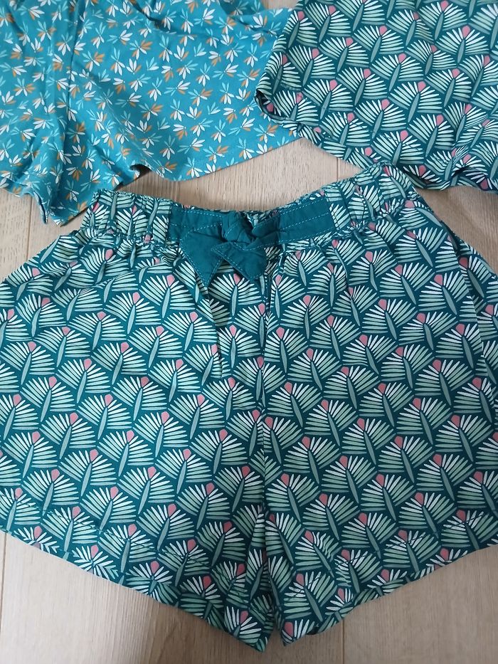 Lot 3 shorts fille 8 ans Okaïdi - photo numéro 2
