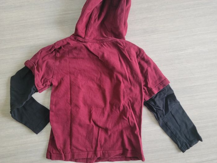 Sweat fin à capuche 6 ans . - photo numéro 7