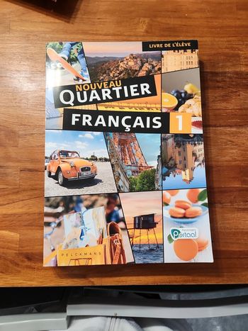 Livre : Nouveau quartier - Français 1
